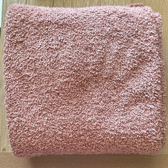 SKIMS Cozy Straight-leg Mid-rise Boucle Knitted Trousers in Rose Clay Sz. S / M - Picture 9 of 12